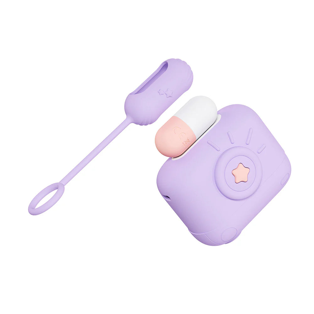 Blush Play With Me Snapstar Rechargeable Remote-Controlled Vibrator Set With Storage Case