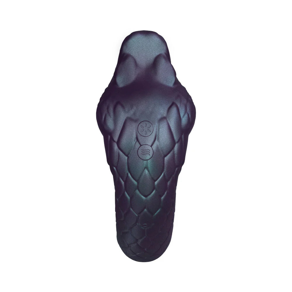 Blush Temptasia Rattle Snake Dark Millenia Rechargeable Dual Motor Flexible G-Spot Vibrator With Plasma Globe