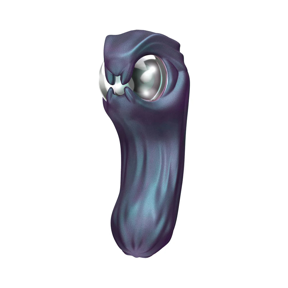 Blush Temptasia Viper Dark Millenia Rechargeable Dual Motor Pulse G-Spot Vibrator With Plasma Globe