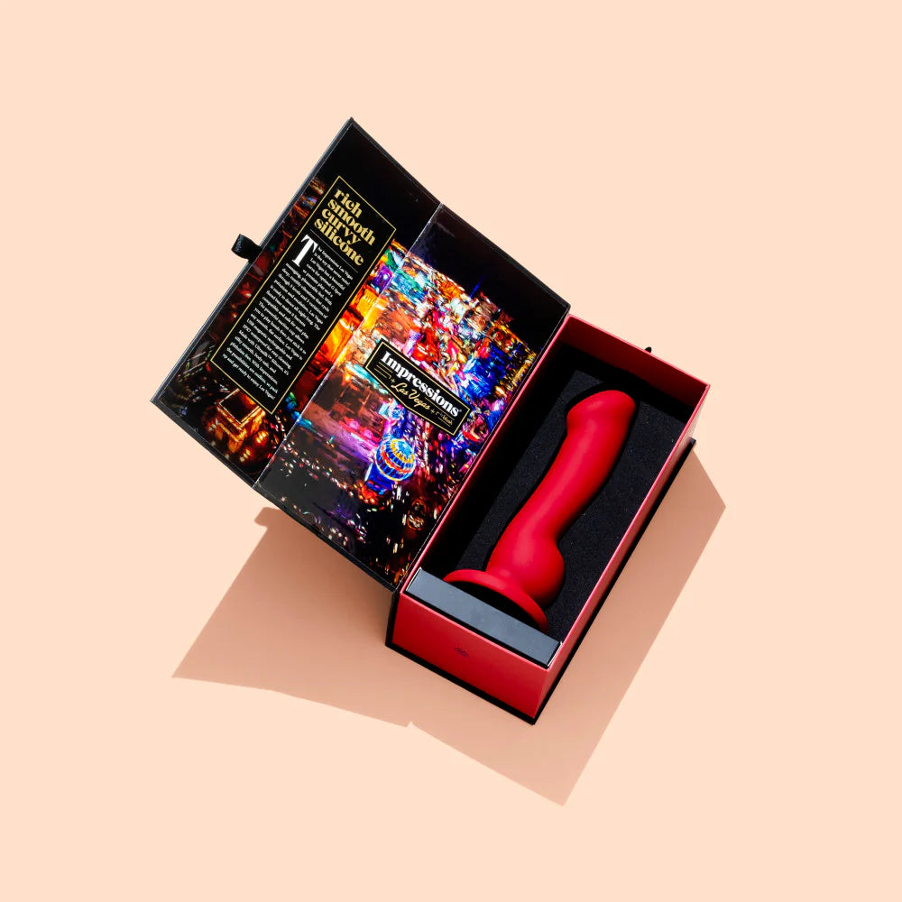 Blush Impressions Las Vegas Rechargeable Silicone G-Spot Suction Cup Vibrator