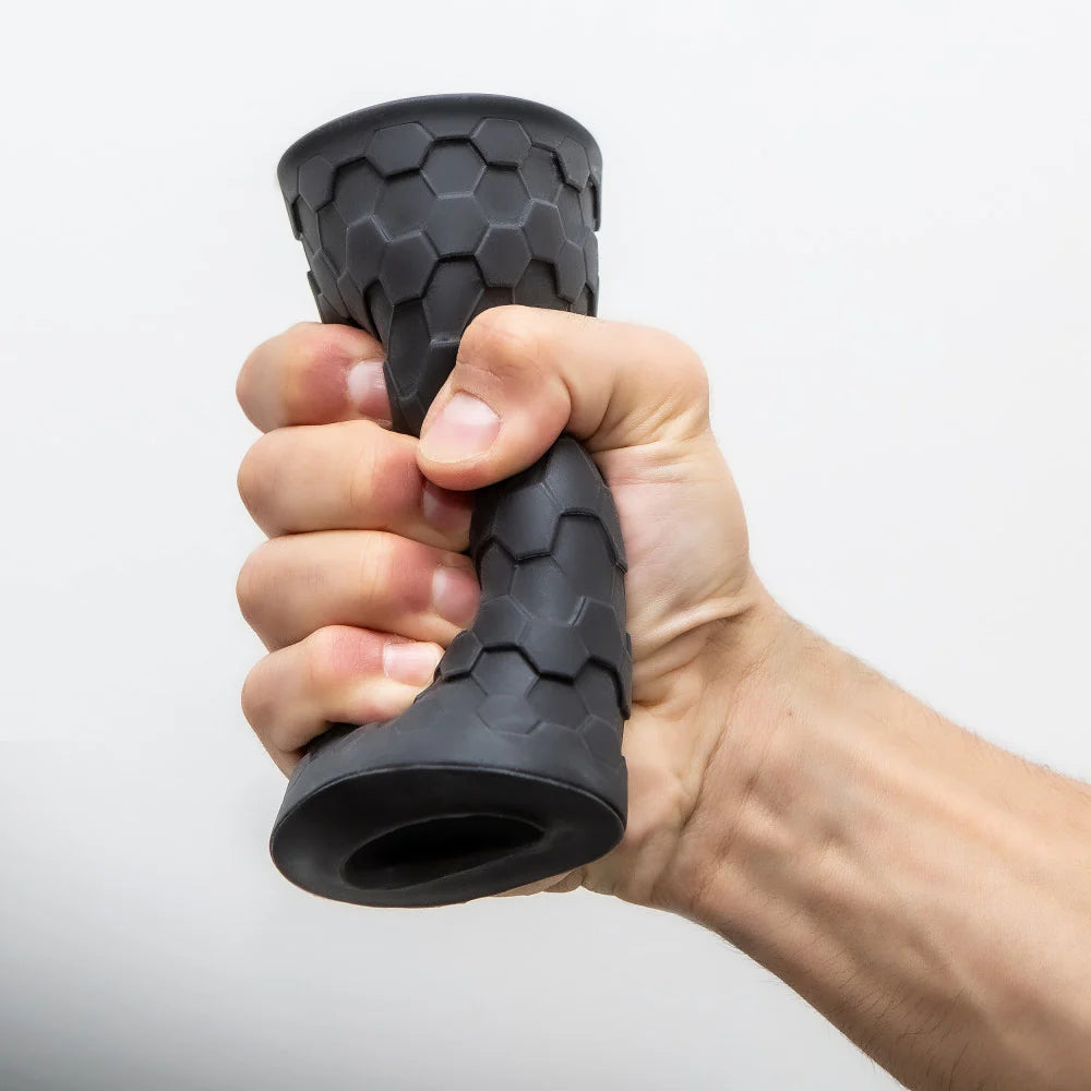 Blush M Elite Platinum Hekx Silicone Stroker Masturbation Sleeve