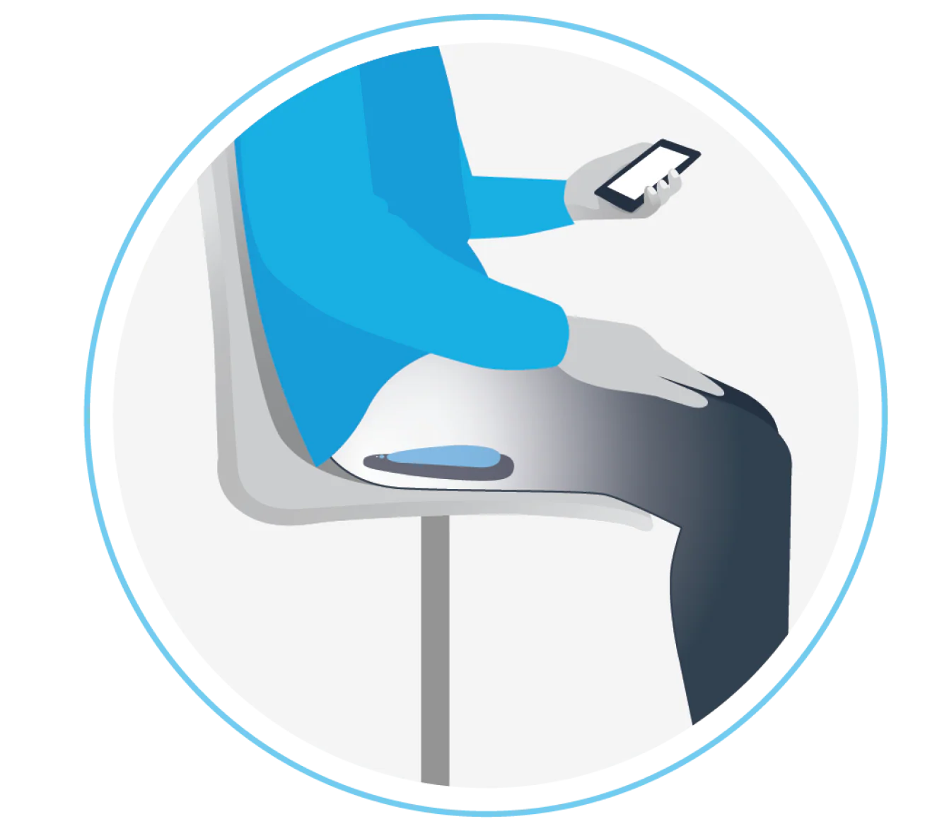 Boost: Sit-On-Top Interactive App Enabled Kegel Trainer