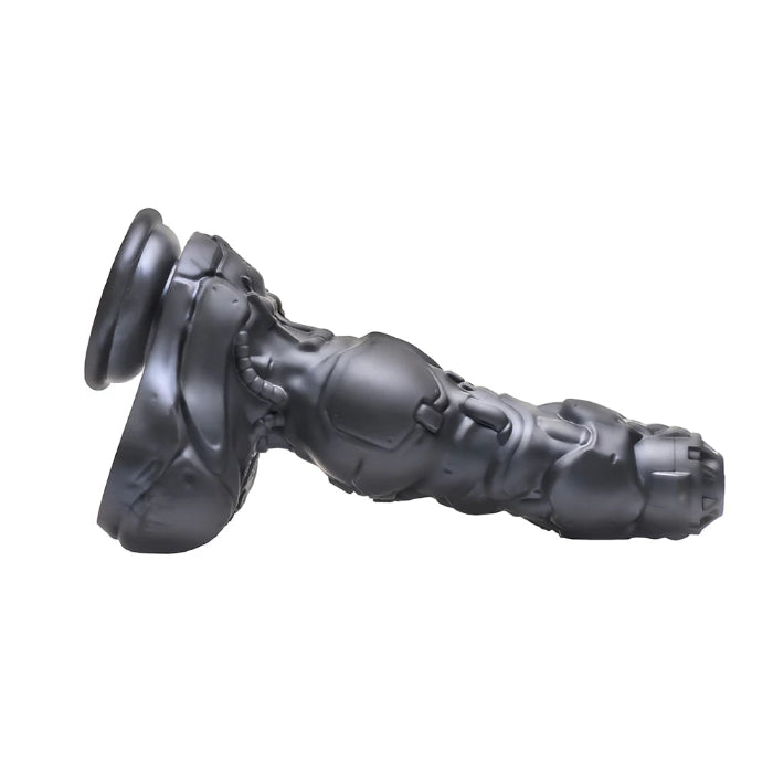 Creature Cocks Cyborg Remote Control Thrusting And Vibrating Silicone Fantasy Shaped Harnessable Dildo With Suction Cup