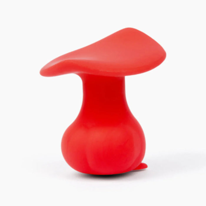 Cute Little Fuckers Morrie Mushroom Shaped Silicone Rechargeable Vibe With Ergonomic Finger Fin