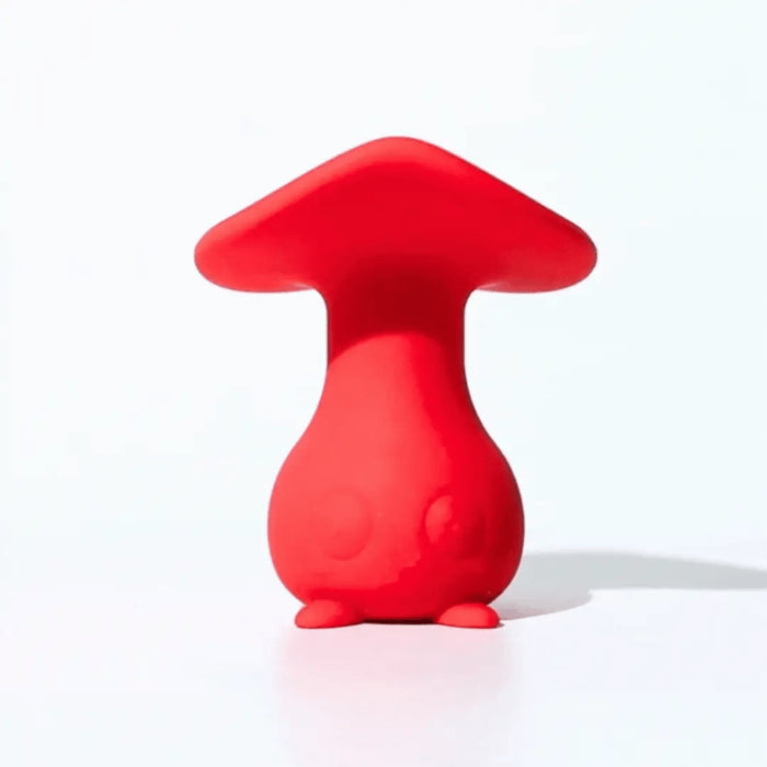 Cute Little Fuckers Morrie Mushroom Shaped Silicone Rechargeable Vibe With Ergonomic Finger Fin