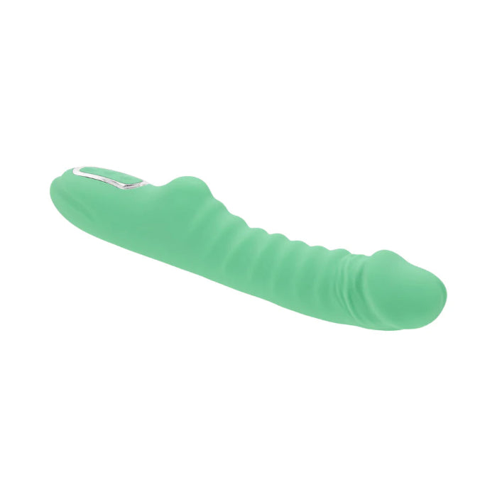 Evolved Full Throttle Warming Textured Flexible Rechargeable Vibrator