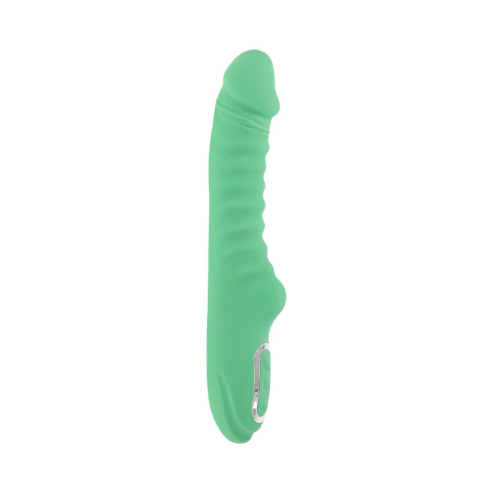 Evolved Full Throttle Warming Textured Flexible Rechargeable Vibrator