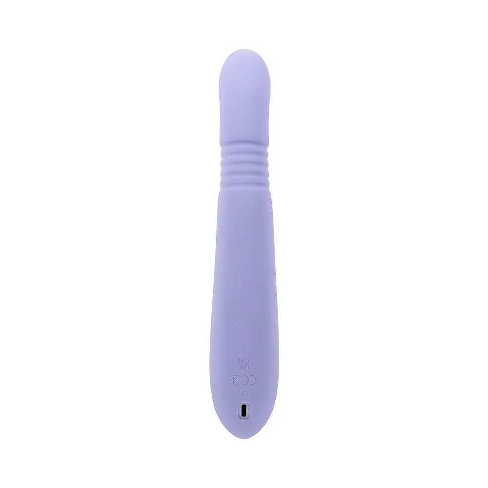 Evolved Pep Talk Thrusting Curved Rabbit Vibrator With Tapping External Stimulator