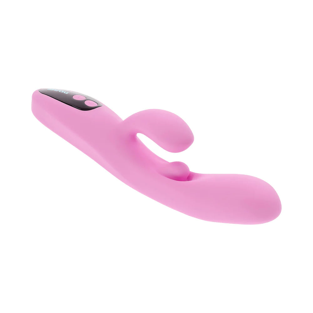Evolved Push the Button Curved Rabbit Vibrator
