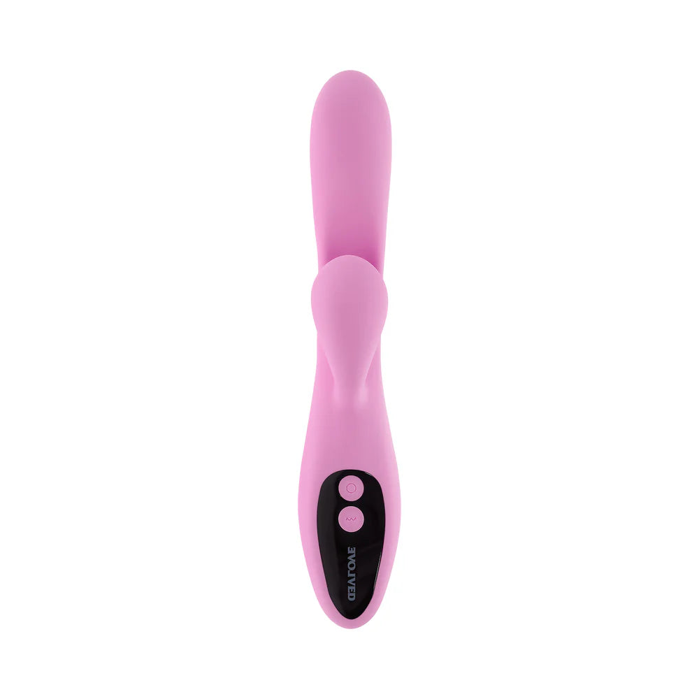 Evolved Push the Button Curved Rabbit Vibrator