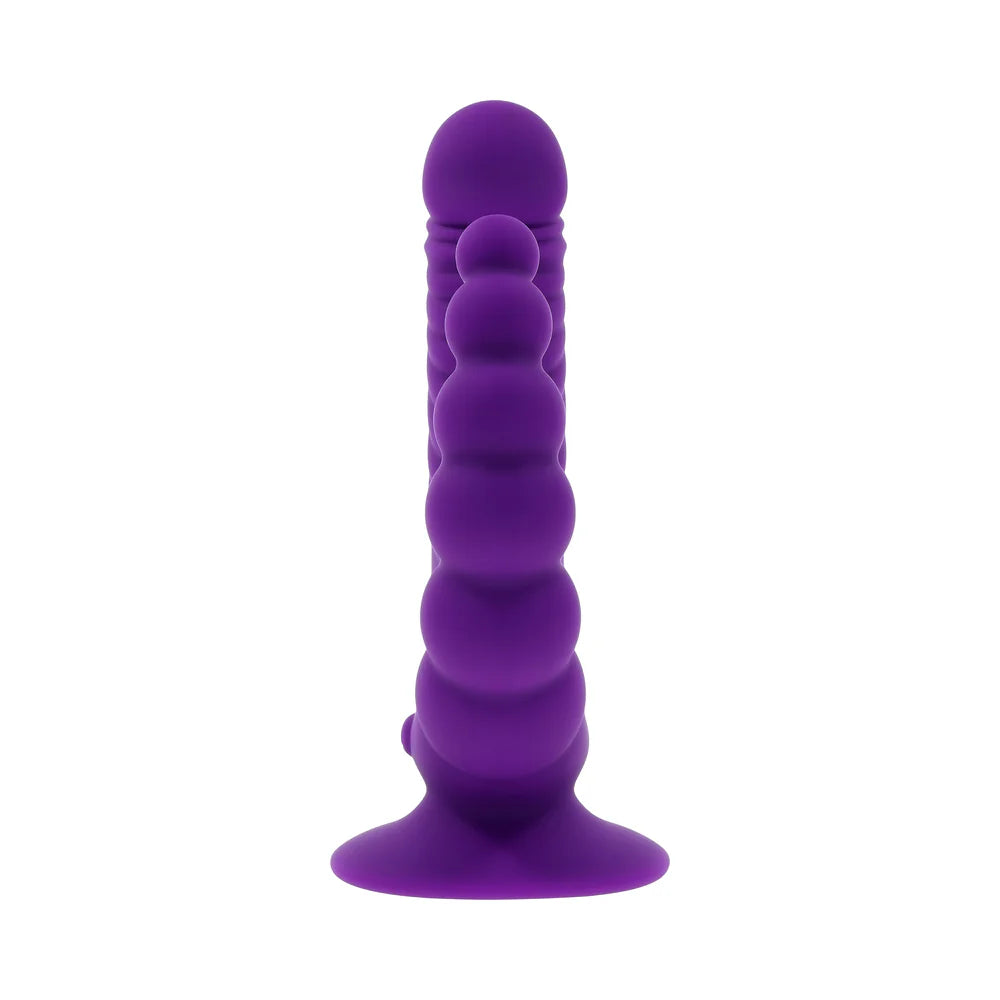 Evolved The Rider Rechargeable Double Vibrator With Suction Cup