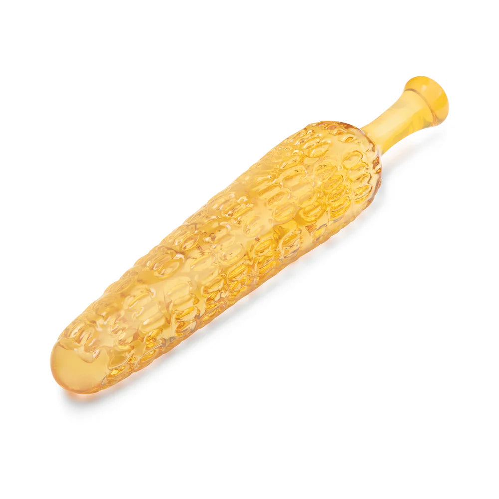 Glas Cornstar Corn Shaped Textured Glass Dildo
