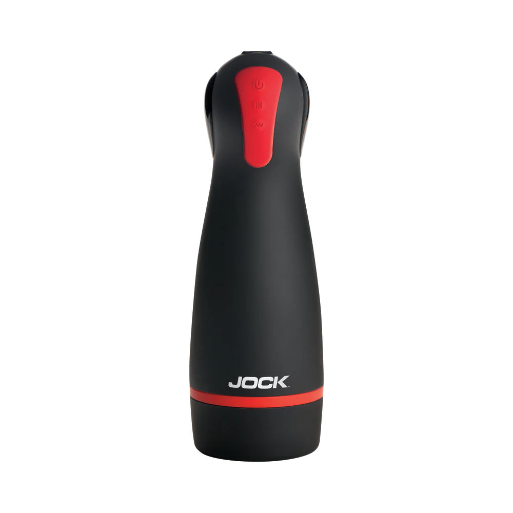 JOCK Advanced Blaze Vibrating, Sucking, & Warming Masturbator