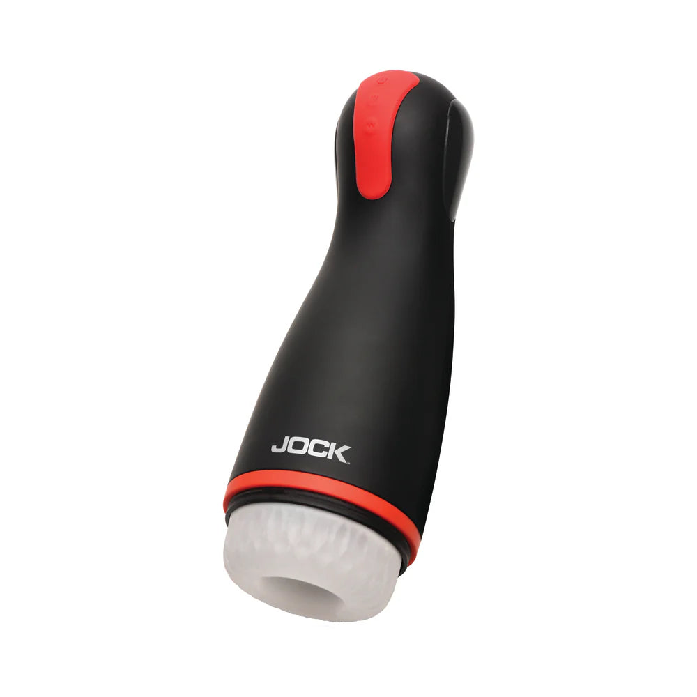 JOCK Advanced Blaze Vibrating, Sucking, & Warming Masturbator