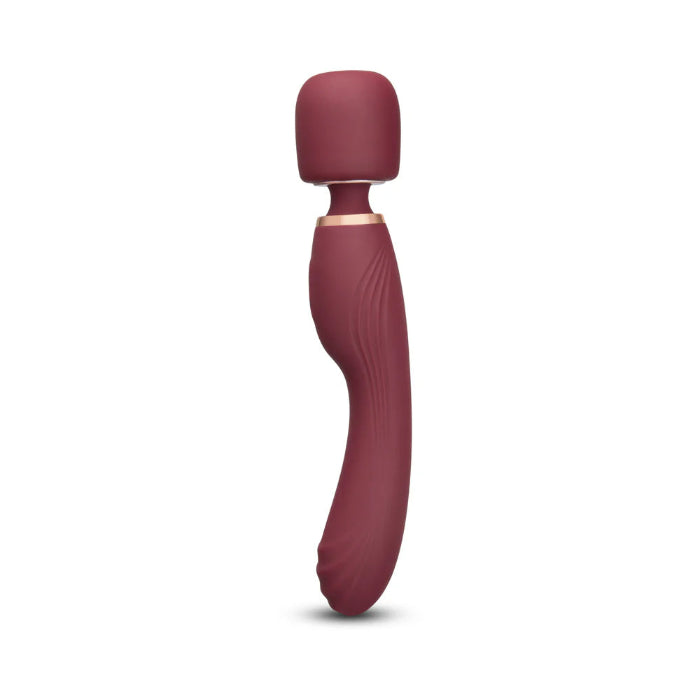 Le Wand Flat Top Fusion G Rechargeable Double Ended Wand With Textured G-Spot Stimulator