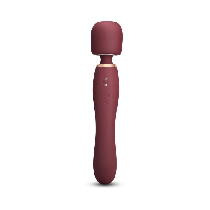 Le Wand Flat Top Fusion G Rechargeable Double Ended Wand With Textured G-Spot Stimulator