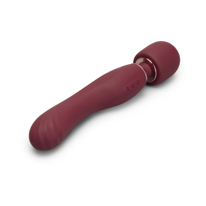 Le Wand Flat Top Fusion G Rechargeable Double Ended Wand With Textured G-Spot Stimulator