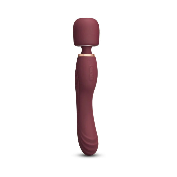 Le Wand Flat Top Fusion G Rechargeable Double Ended Wand With Textured G-Spot Stimulator
