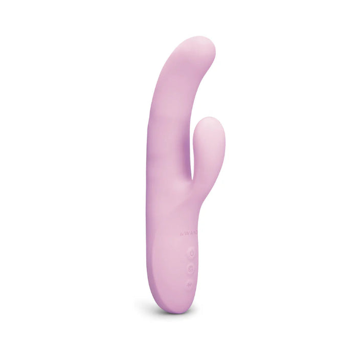 Le Wand Hither Rechargeable Vibrating Rabbit Style Dual Stimulator With Come-Hither Motion