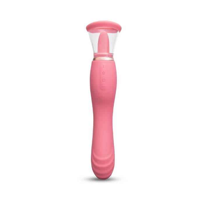 Le Wand Lick Rechargeable Dual Flicking Tongue Oral Sex Simulator & G-Spot Vibrator