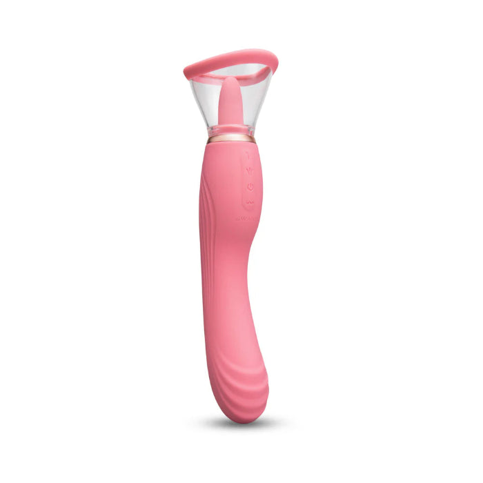 Le Wand Lick Rechargeable Dual Flicking Tongue Oral Sex Simulator & G-Spot Vibrator