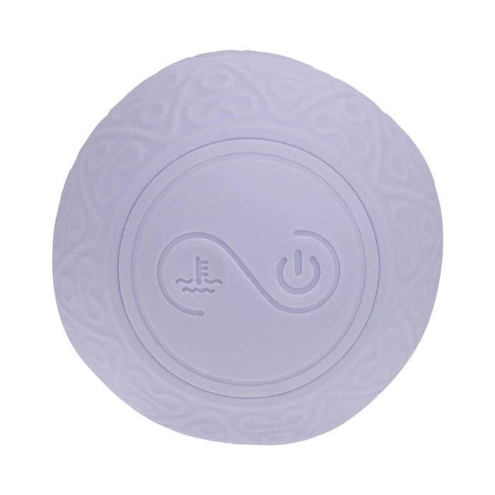 LoveLine ComfortPulse Duo Silicone Heating Rechargeable Waterproof Textured Double Ball Vibrator