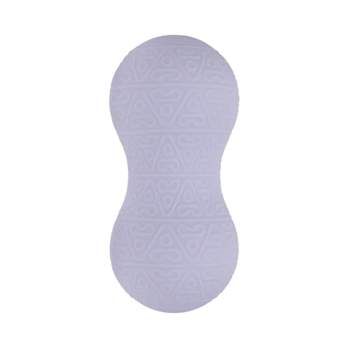 LoveLine ComfortPulse Duo Silicone Heating Rechargeable Waterproof Textured Double Ball Vibrator