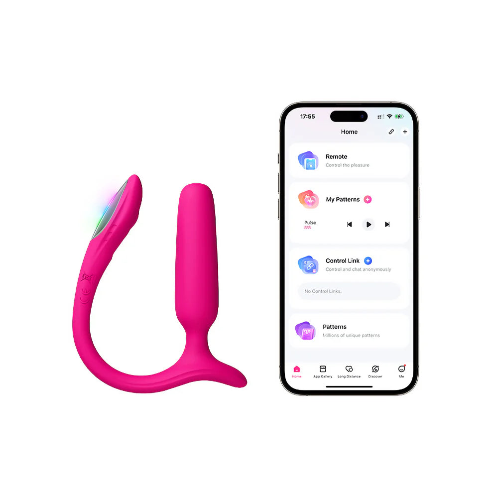Lovense Lush Anal App-Controlled Compact Powerful Butt Plug