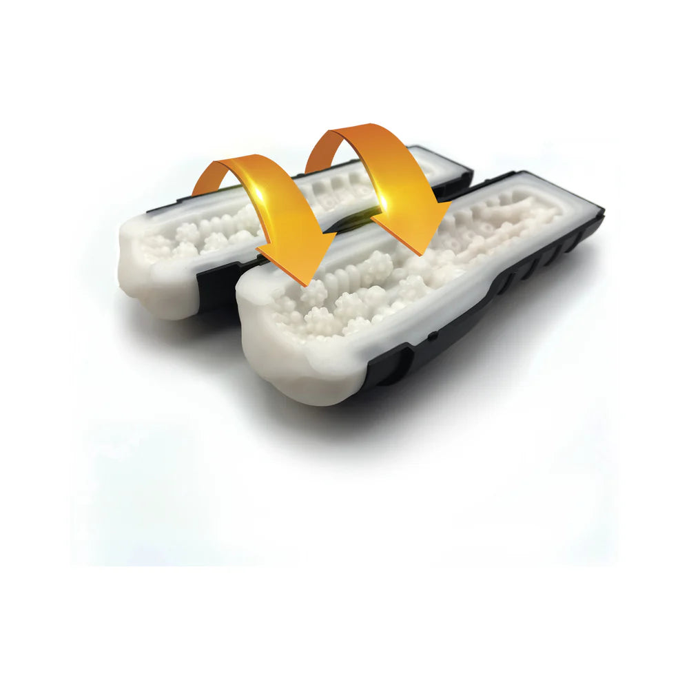 MSTR B8 Goon & Grip Rechargeable Vibrating Pressure Play Stroker With Easy Open Sides For Cleaning