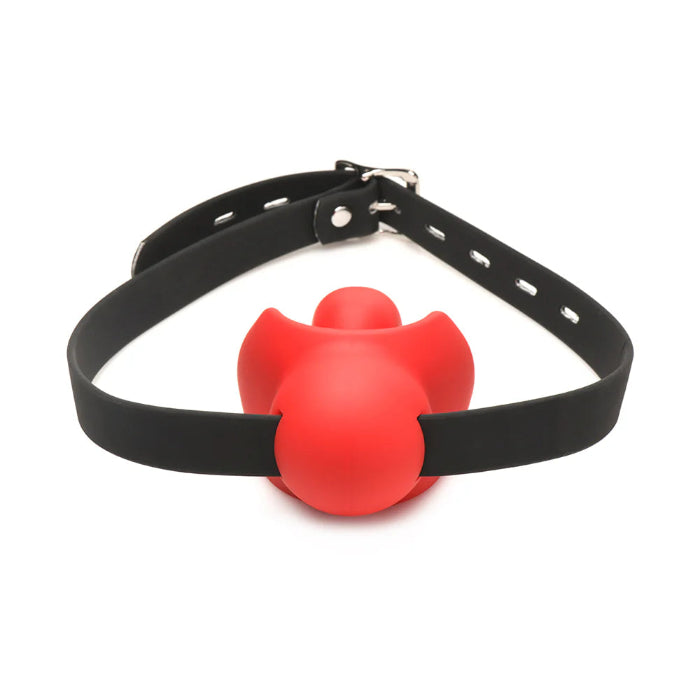 Master Series Extreme Mouthguard Shaped Silicone Gag with Locking Strap