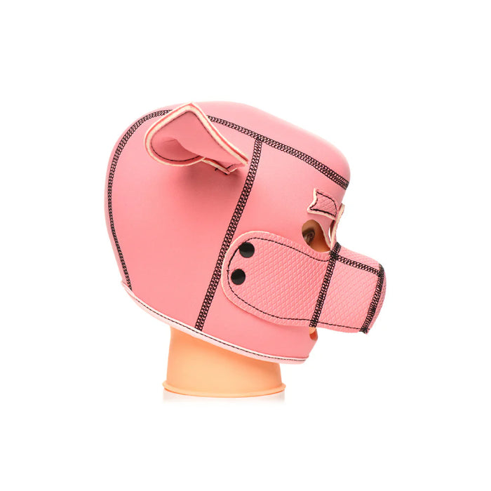 Master Series Swine Neoprene Pig Hood With Removable Muzzle
