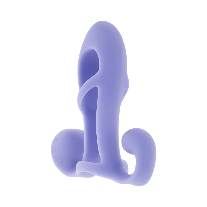 Playboy Fantasy Cage Rechargeable Vibrating Wearable Silicone Penis Enhancer 