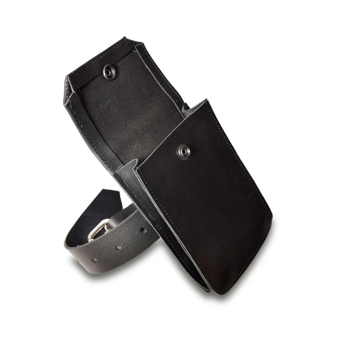 Prowler RED Leather Large Hands-Free Belt Or Bicep Pouch