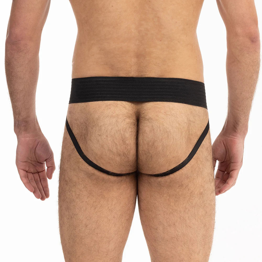 Prowler RED Leather Pouch Jock