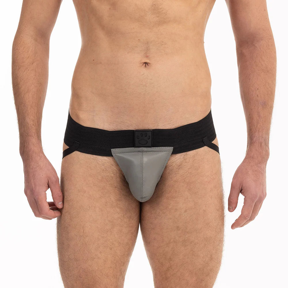 Prowler RED Leather Pouch Jock