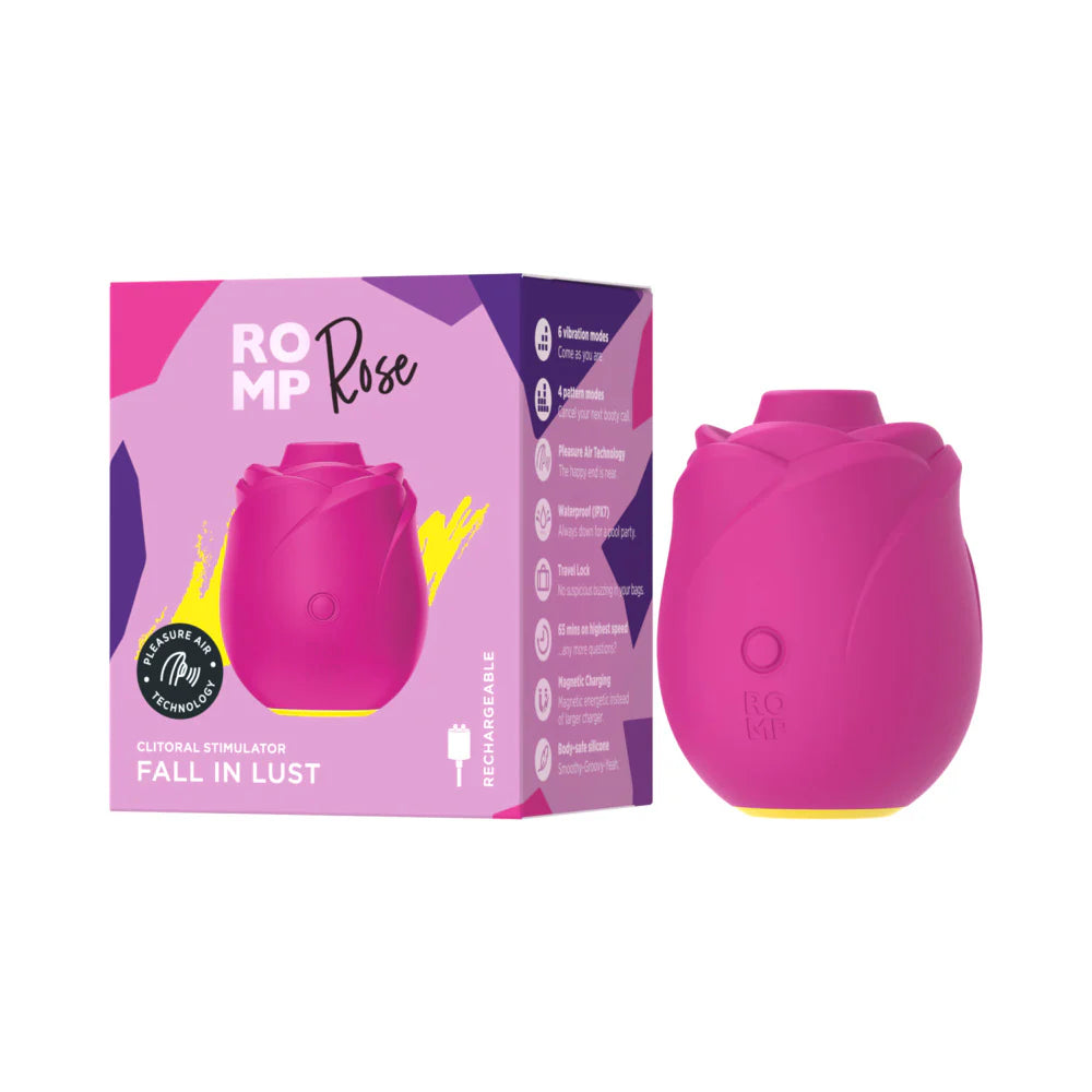 ROMP Rose 2.0 Rechargeable Silicone Pleasure Air Stimulator