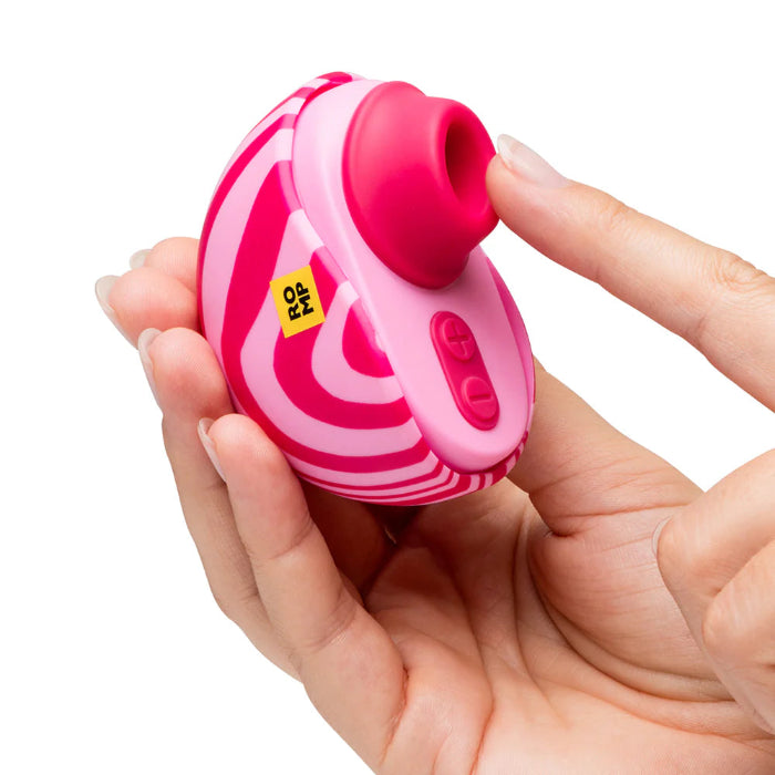 ROMP Spin Travel Rechargeable Pleasure Air Stimulator With Travel Cover