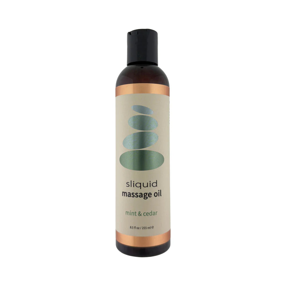 Sliquid Organics Balance Massage Oil Mint & Cedar Scented