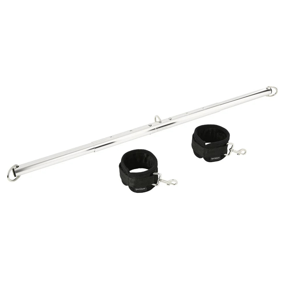 Sportsheets Expandable Spreader Bar & Cuffs Set