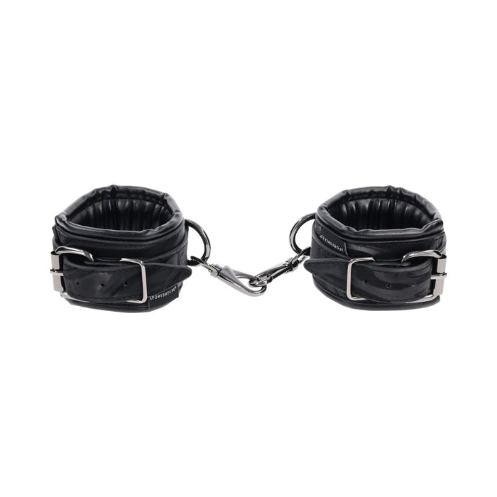 Sportsheets Velvet Noir Marbled Adjustable Padded Cuffs