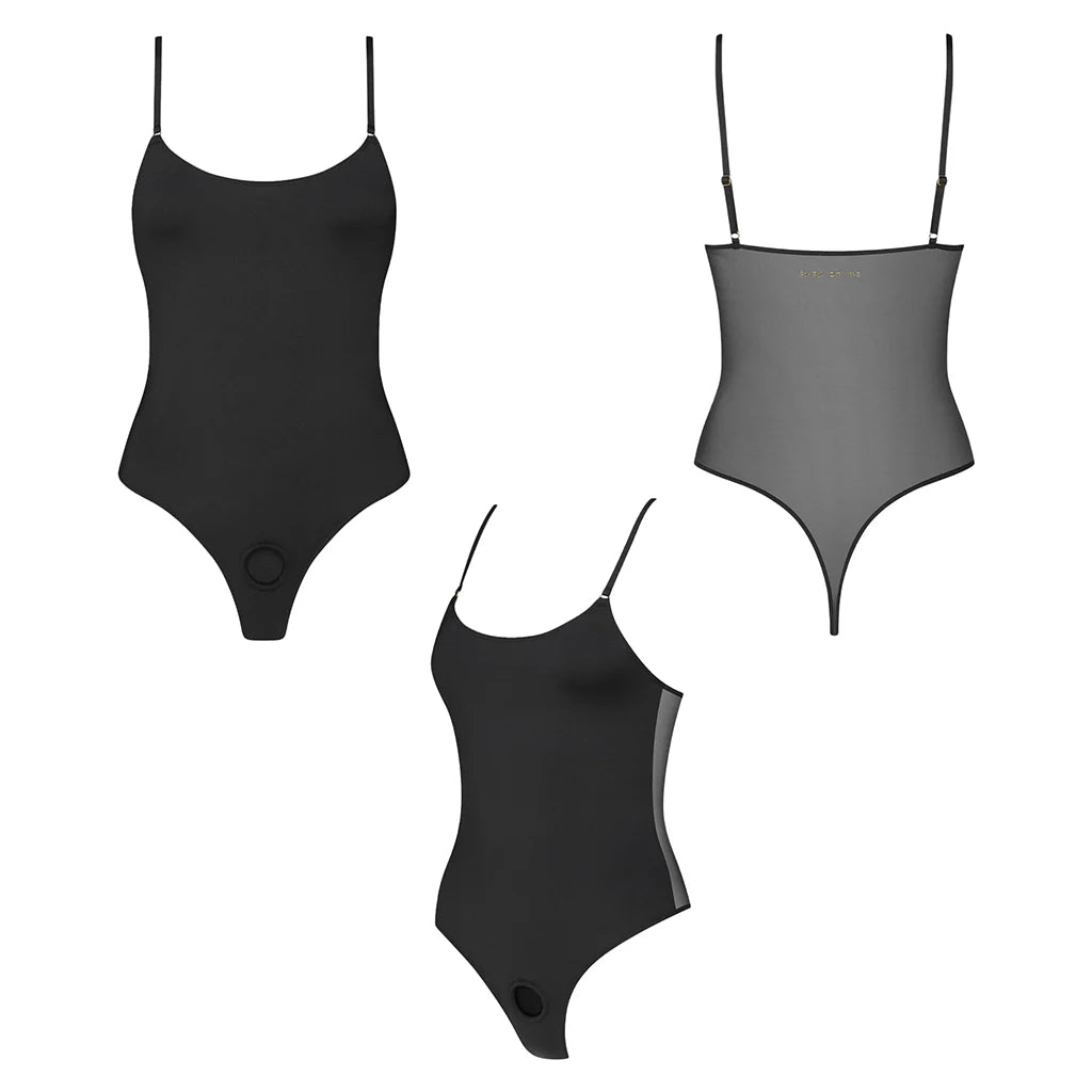 Strap-On-Me Harness Body Signature Bodysuit Lingerie Style Thong Strap-On Harness