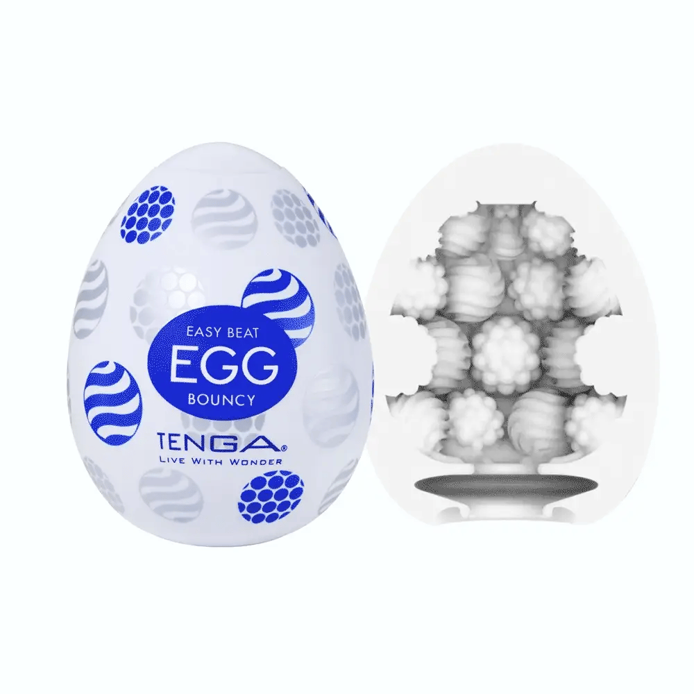 Tenga Egg Bouncy Orb Texture Stretchy Disposable Travel Sized Masturbation Sleeve