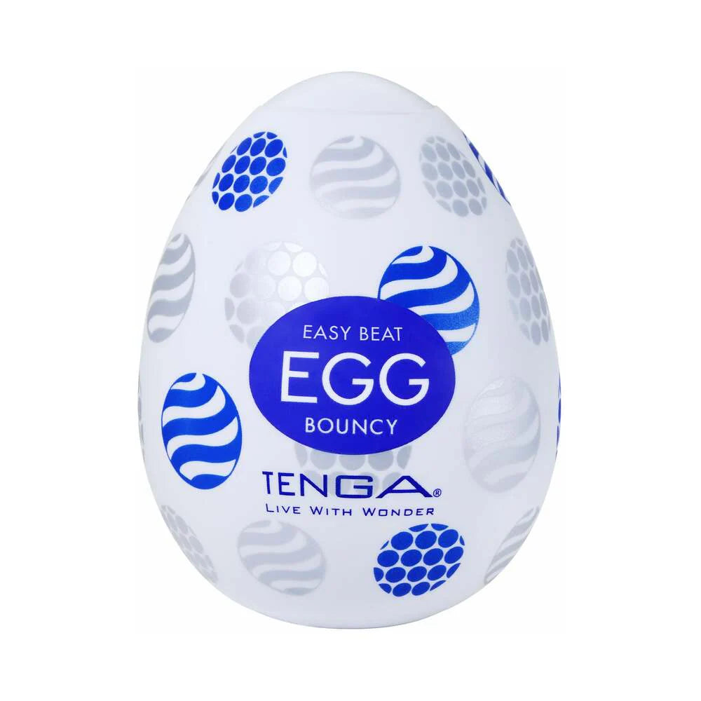 Tenga Egg Bouncy Orb Texture Stretchy Disposable Travel Sized Masturbation Sleeve