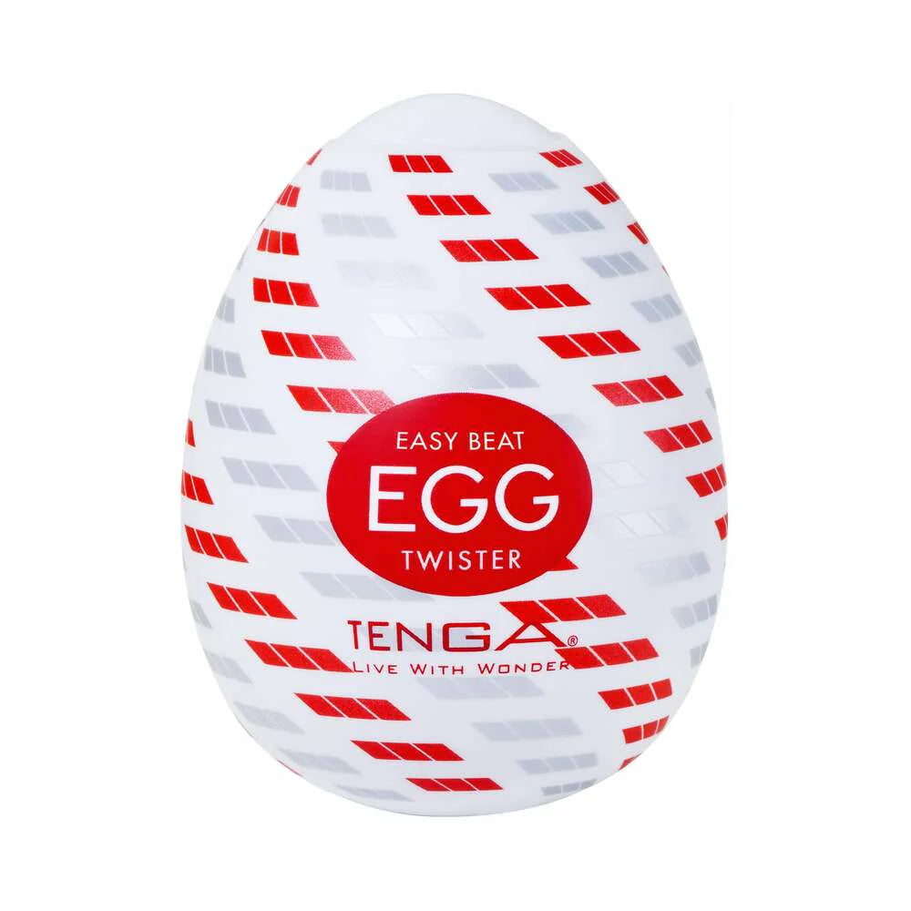 Tenga Egg Twister Texture Stretchy Disposable Travel Sized Masturbation Sleeve