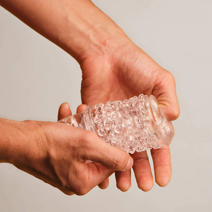 The Handy Dream Collection Chrysm Textured Sleeve To Simulate Anal Pleasure To Use Independently Or With The Handy