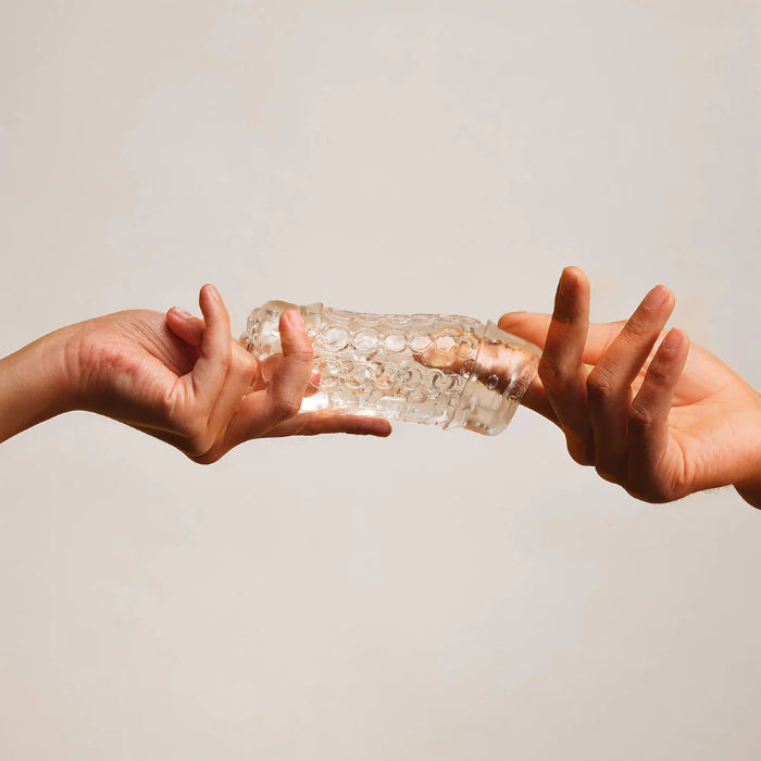 The Handy Mermaid Collection Soft Pearl Textured Sleeve To Use Independently Or With The Handy
