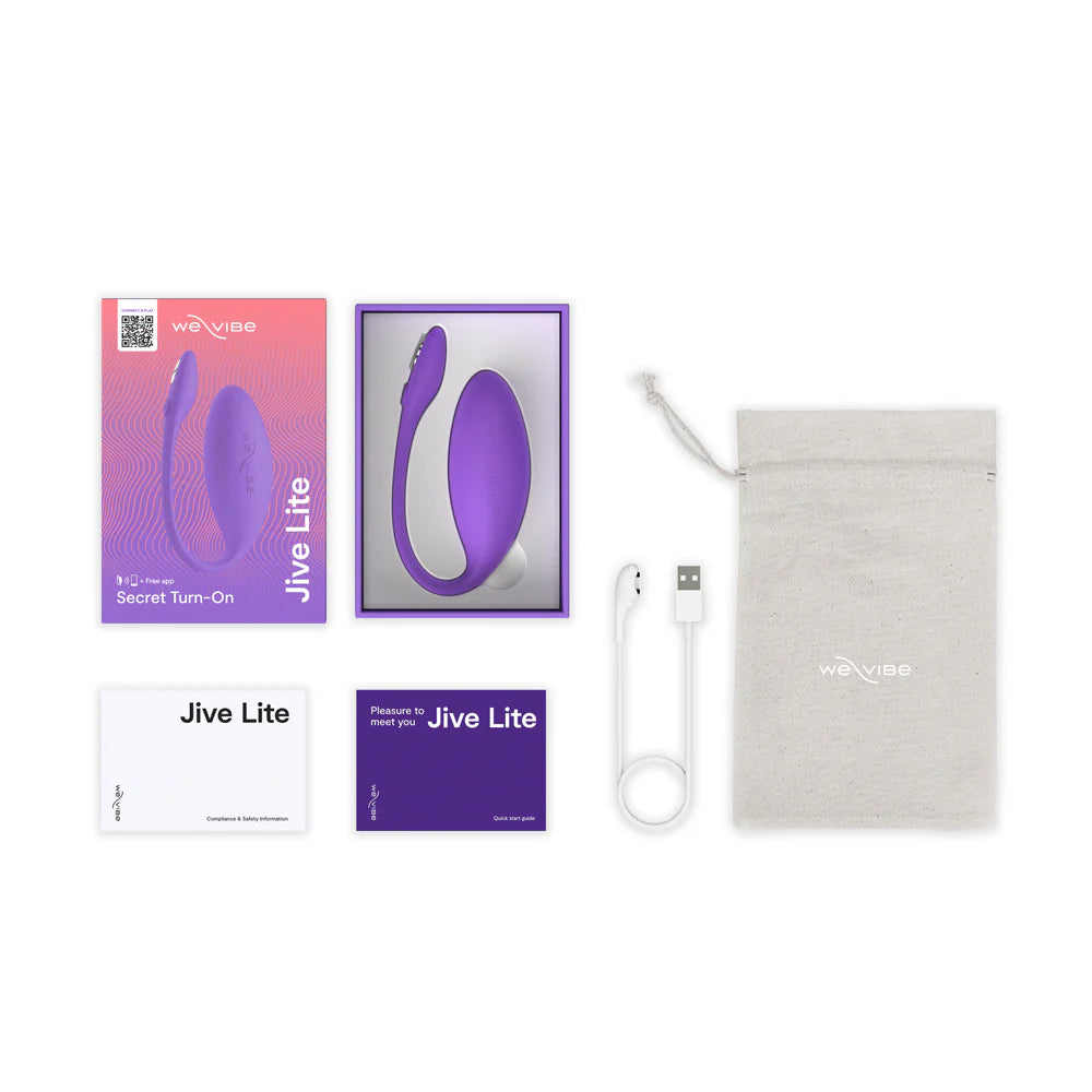 We-Vibe Jive Lite Wearable App-Enabled Smooth G-Spot Vibrator