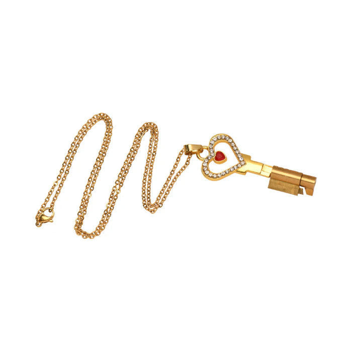 XR Brands Master Series Chastity Key Necklace To Fit Master Series Chastity Cages