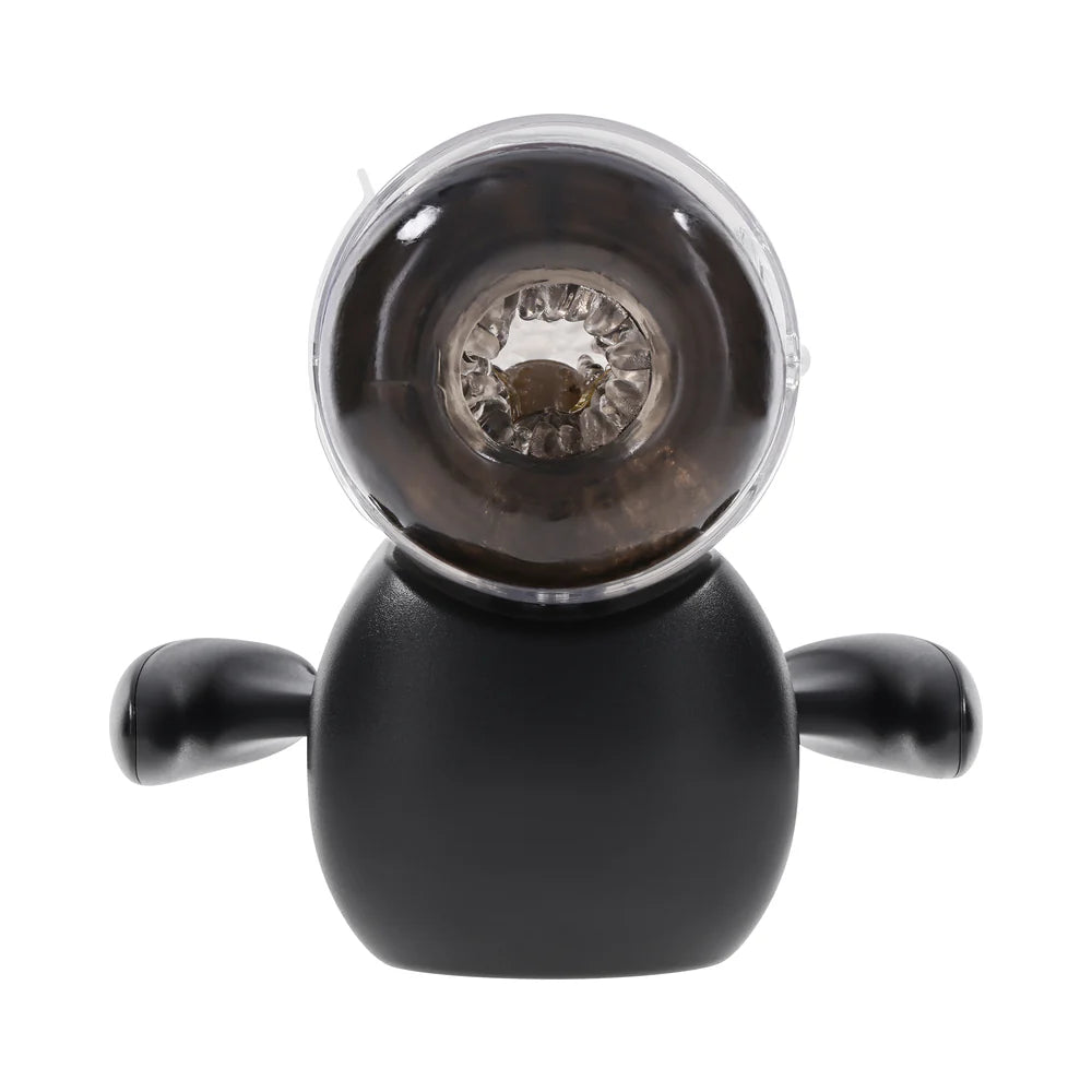 Zero Tolerance Hold Me Tight Stroker Warming Automatic Thrusting and Vibrating Stroker With Handles and Phone Mount