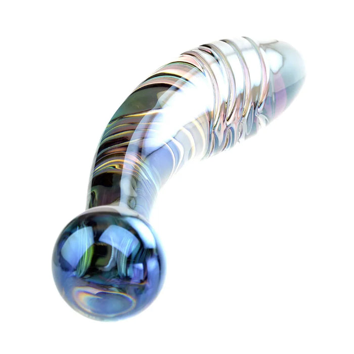 Adam & Eve Eve's Iridescent Curved Glass Fairy Wand